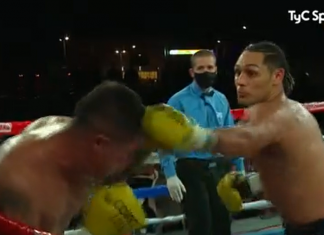 Box: Ganó Yamil Peralta por KO en el round 6