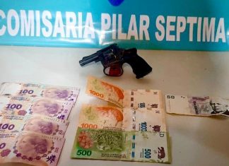 Detienen a tres delincuentes mientras perpetraban un robo a mano armada Detienen a tres delincuentes