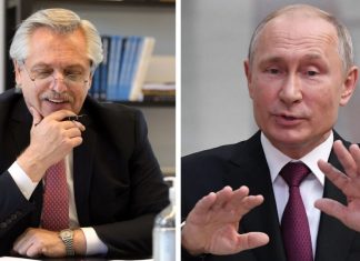 Vladimir Putin llamó por teléfono a Alberto Fernández para conocer su estado de salud Vladimir Putin