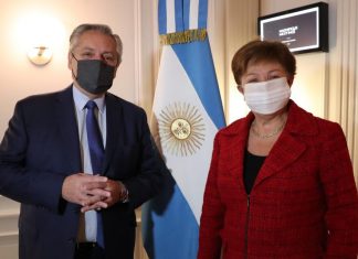 Alberto Fernández se reunió con Kristalina Georgieva Kristalina Georgieva