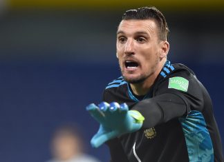 Franco Armani nuevamente positivo de coronavirus Franco Armani