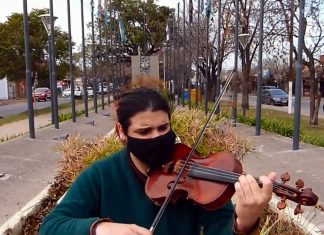 Homenaje a la Bandera junto a los Talleres de Cultura Pilar