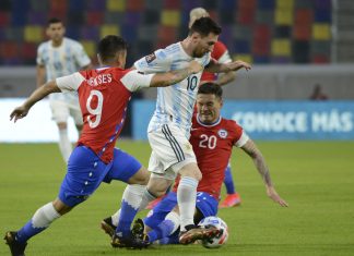 Argentina empató 1 a 1 con Chile