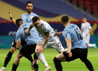 Con Messi iluminado, Argentina ganó 1 a 0 argentina uruguay 1 a 0