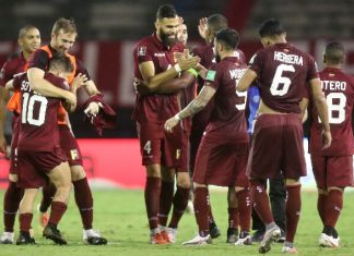 12 casos de Covid-19 en la Selección de Venezuela venezuela