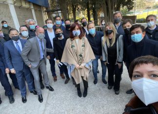 Achával acompañó a Cristina Fernández en Lomas Lomas