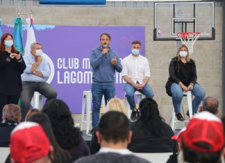 Laurent: «El Club Municipal Lagomarsino representa la política como herramienta para transformar la realidad» Lagomarsino representa