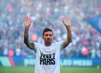 Messi fue presentado ante la hinchada del PSG