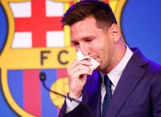 Lionel Messi se despidió del Barcelona
