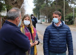 Laurent recorrió Lagomarsino: «Este gobierno está dignificando los barrios» Solares del Norte