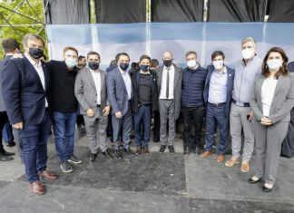 Achával con el Presidente en José C. Paz acercando la educación universitaria a los bonaerenses en José C. Paz