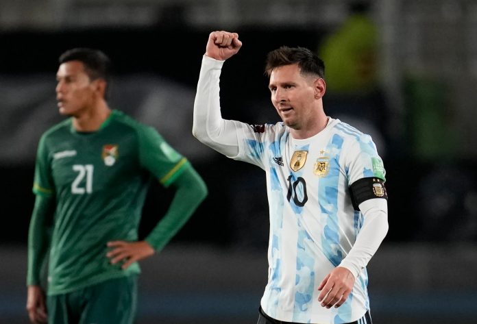 Argentina goleó a Bolivia Argentina goleó a Bolivia