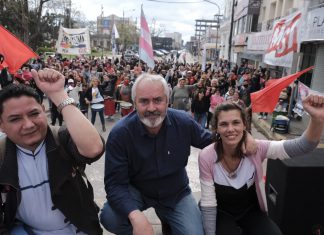 Alejandro Bodart cerró campaña en Pilar con Natalia Espasa Alejandro Bodart cerró campaña en Pilar con Natalia Espasa