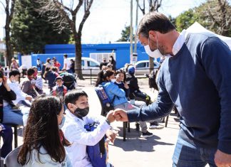 Laurent: “Pensamos políticas públicas para mejorar la salud y educación de los chicos” chicos