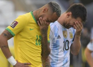 Superclásico suspendido: el partido entre Argentina y Brasil a terminó los 6 minutos de juego superclásico suspendido
