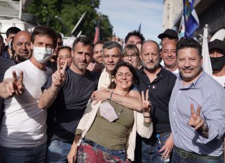 Presencia pilarense en la marcha en Plaza de Mayo plaza de mayo