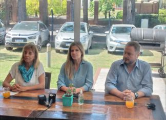 Cynthia Hotton recorrió Pilar junto a Cristina Furtado