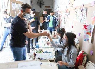 Emitió su voto el intendente Federico Achával