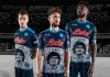 El Napoli incluyó a Maradona en su camiseta a modo de homenaje Napoli Maradona
