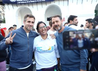 Achával, presente en Plaza de Mayo por el Día de la Militancia plaza
