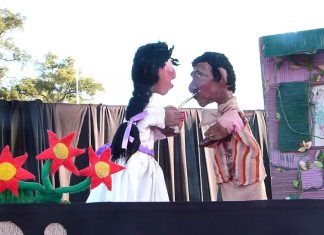 El barrio San Alejo recibe una función de títeres por el ciclo Argentina Florece Teatral