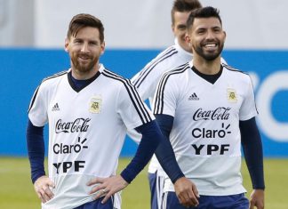 El emotivo mensaje de Messi para Agüero Messi para Agüero