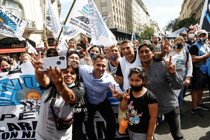 Día de la Democracia en Plaza de Mayo