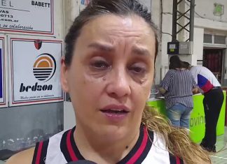 Andrea Santamaria le dice adiós a Presidente Derqui santa maría