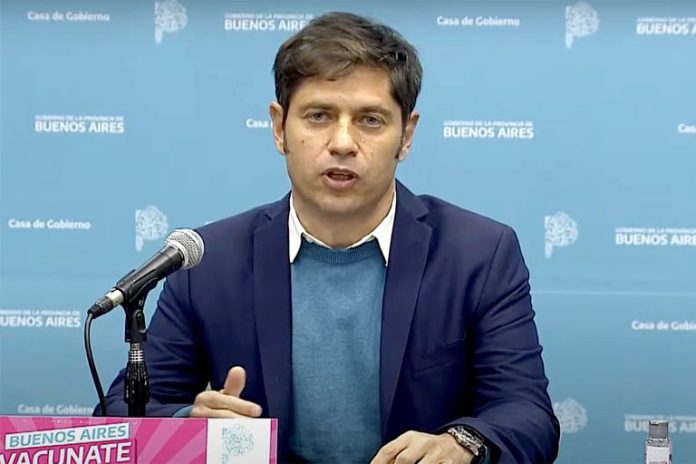 Kicillof dio positivo