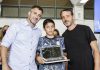 Entrega de netbooks a estudiantes de San Alejo estudiantes de San Alejo