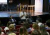 Achával y Sileoni en el acto de titularización de docentes en Pilar