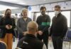 Achával, Kreplak y Ruiz Malec en el operativo de vacunación en FV en fv