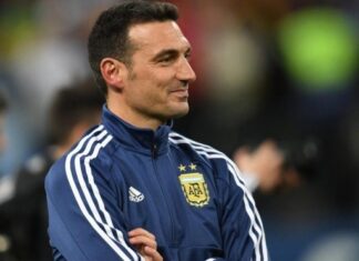Scaloni viajó a España para encontrarse con la selección argentina Scaloni viajó a España