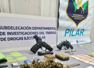La policía de Pilar desbarató a una peligrosa banda de venta de droga en Derqui