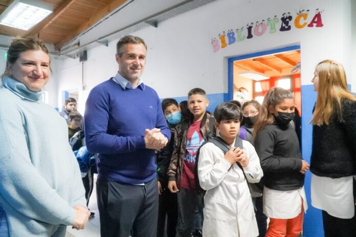 Lagomarsino: inauguran tres nuevas aulas en la Escuela Primaria N° 24