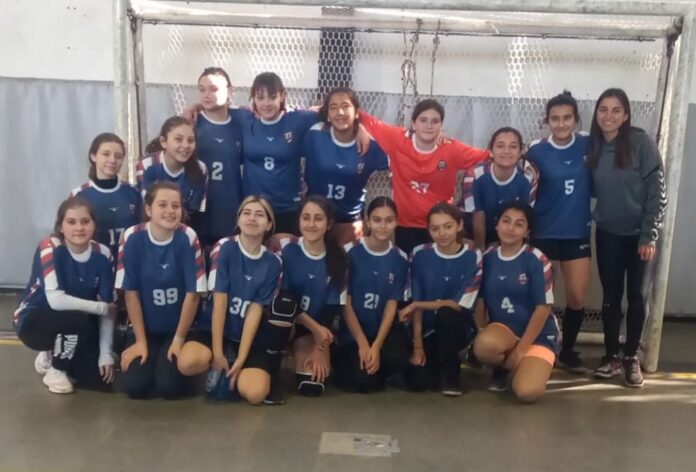 Handball femenino vs Drysdale 1 fuste