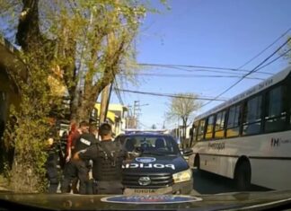 Pilar: a través de «Paradas seguras» logran detener a un delincuente logran detener a un delincuente