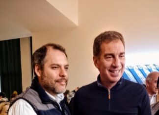 ¨Derqui Autónomo¨ participó de la visita de Diego Santilli a Pilar santilli