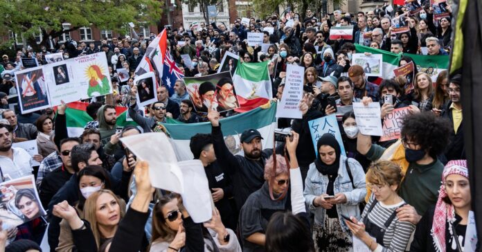 Protestas en Irán por el asesinato de Mahsa Amini