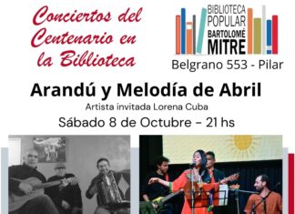 Arandu y Melodía de Abril en la Biblioteca Bartolomé Mitre Arandu y Melodía de Abril