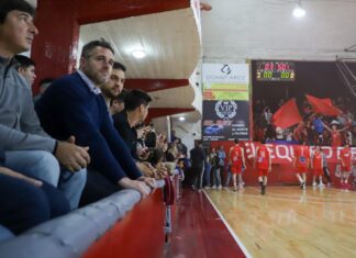 Achával acompañó la apertura de la Copa Municipal de Básquet Achával acompañó la apertura de la Copa Municipal