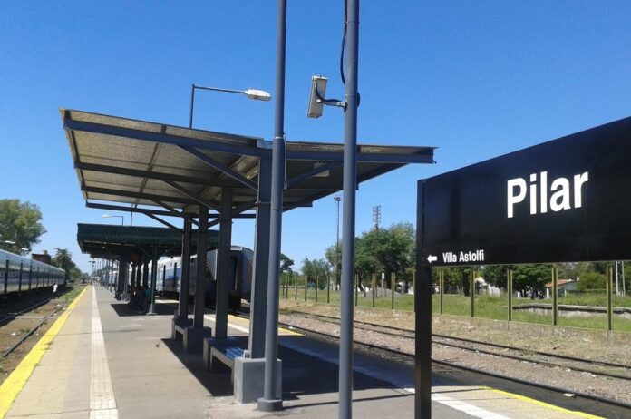 estacion trenes pilar renovación del ferrocarril San Martín