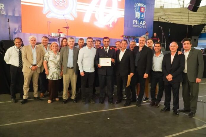 El cuerpo de Bomberos de Pilar celebró su 70° aniversario El cuerpo de Bomberos de Pilar celebró su 70° aniversario