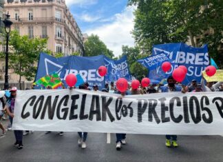 Libres del Sur: nueva marcha reclamando congelamiento de precios y suba de ingresos