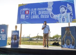 El Club Municipal de Derqui llevará el nombre de Lionel Messi