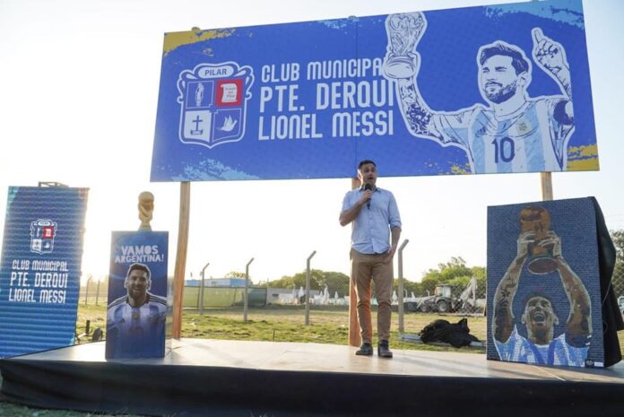 El Club Municipal de Derqui llevará el nombre de Lionel Messi El Club Municipal de Derqui llevará el nombre de Lionel Messi
