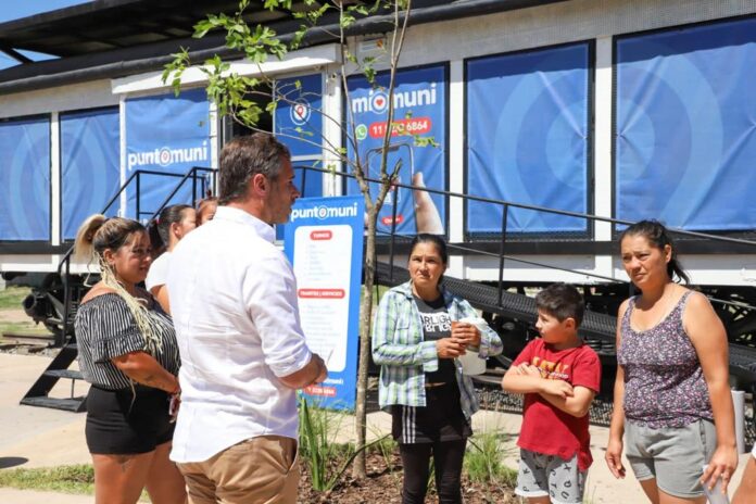Inauguran el Punto Muni de Tribarrial Inauguran el Punto Muni de Tribarrial