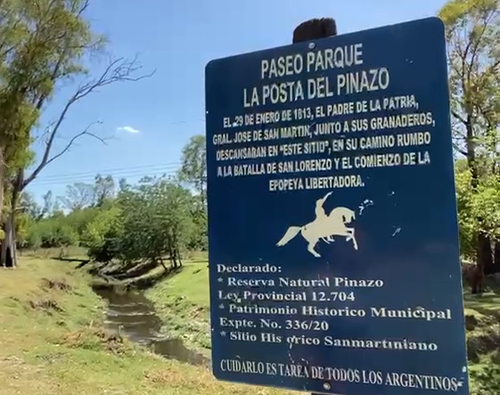 posta Acampe Histórico Sanmartíniano