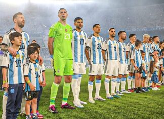 Argentina se enfrenta a Curazao Argentina se enfrenta a Curazao