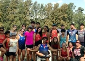 La Escuela Municipal de Atletismo se lució en Giles